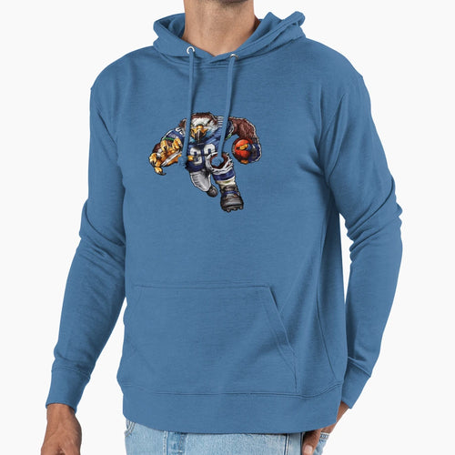 Mascot American Football Hoodie - Aesthetic Graphic Unisex - T-Shirt, Sweatshirt, Hoodie