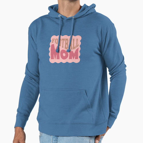 Football Mom Hoodie - Trendy Graphic for Adults - T-Shirt, Sweatshirt, Hoodie