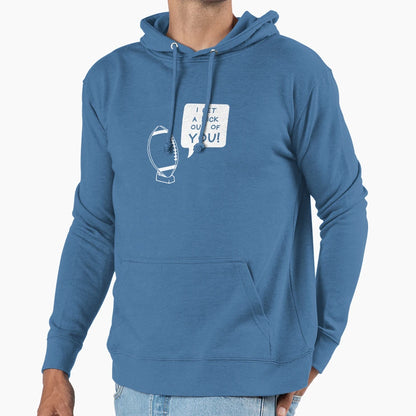 I Get Kick Out You Funny Football Hoodie - Unique Graphic Unisex - T-Shirt, Sweatshirt, Hoodie