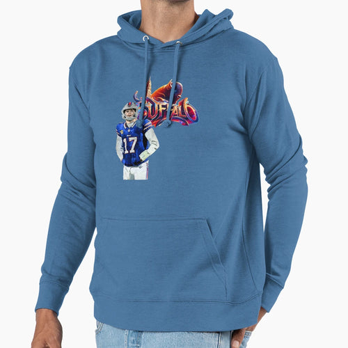 Buffalo Bills 17 City Skyline And Hoodie - Streetwear Style Men Women - T-Shirt, Sweatshirt, Hoodie