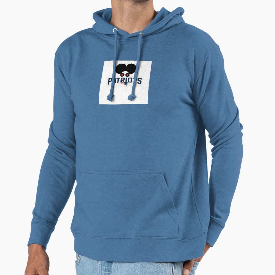 Pom Pom Patriots Fan Hoodie - Aesthetic Graphic for Adults - T-Shirt, Sweatshirt, Hoodie