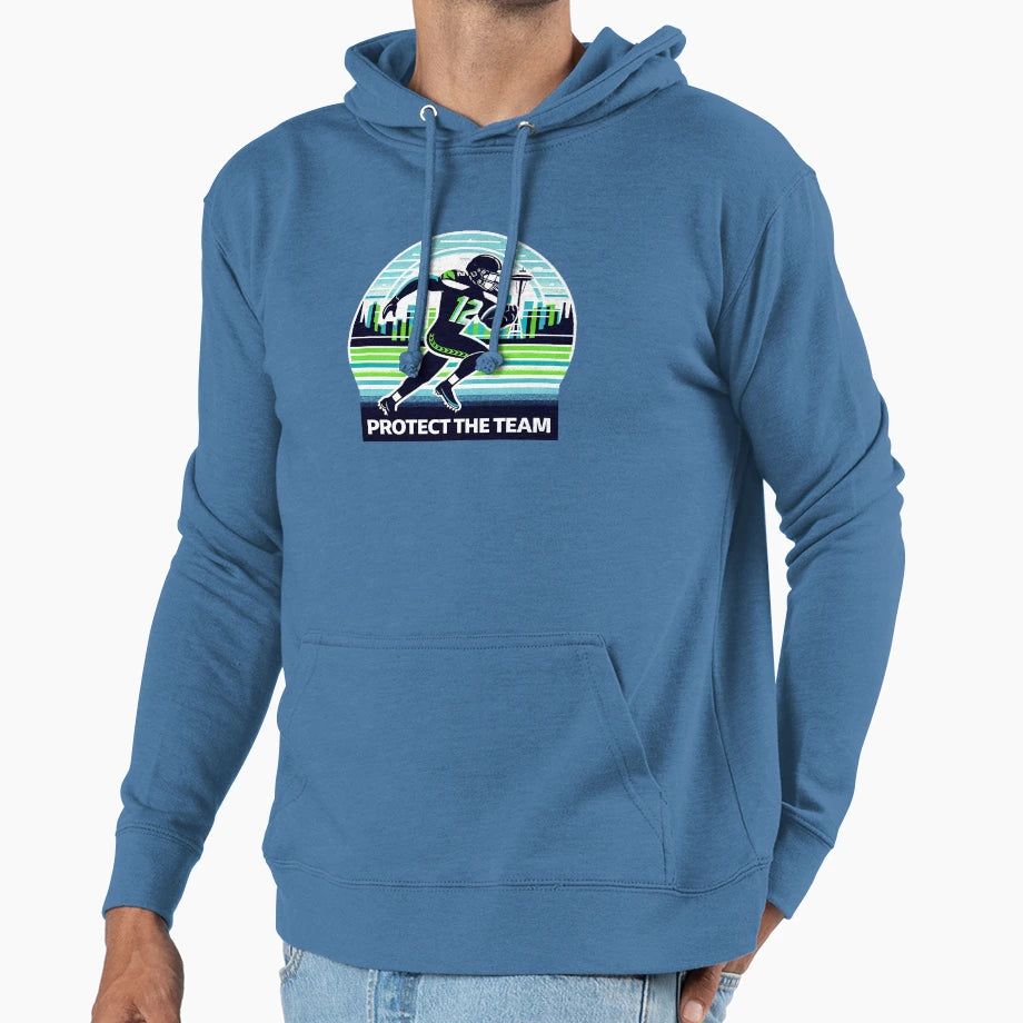 Protect Team Hoodie - Aesthetic Graphic Men Women - T-Shirt, Sweatshirt, Hoodie