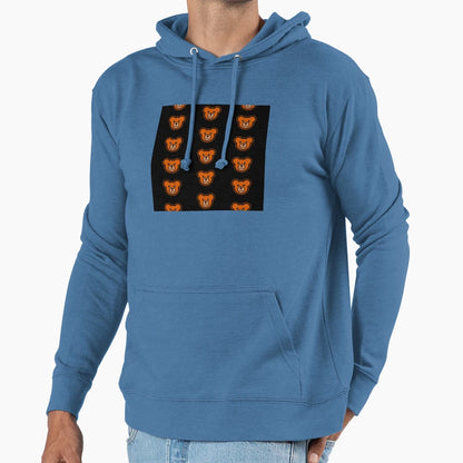 Teddy Bears Black Background Hoodie - Casual Everyday Wear Unisex - T-Shirt, Sweatshirt, Hoodie