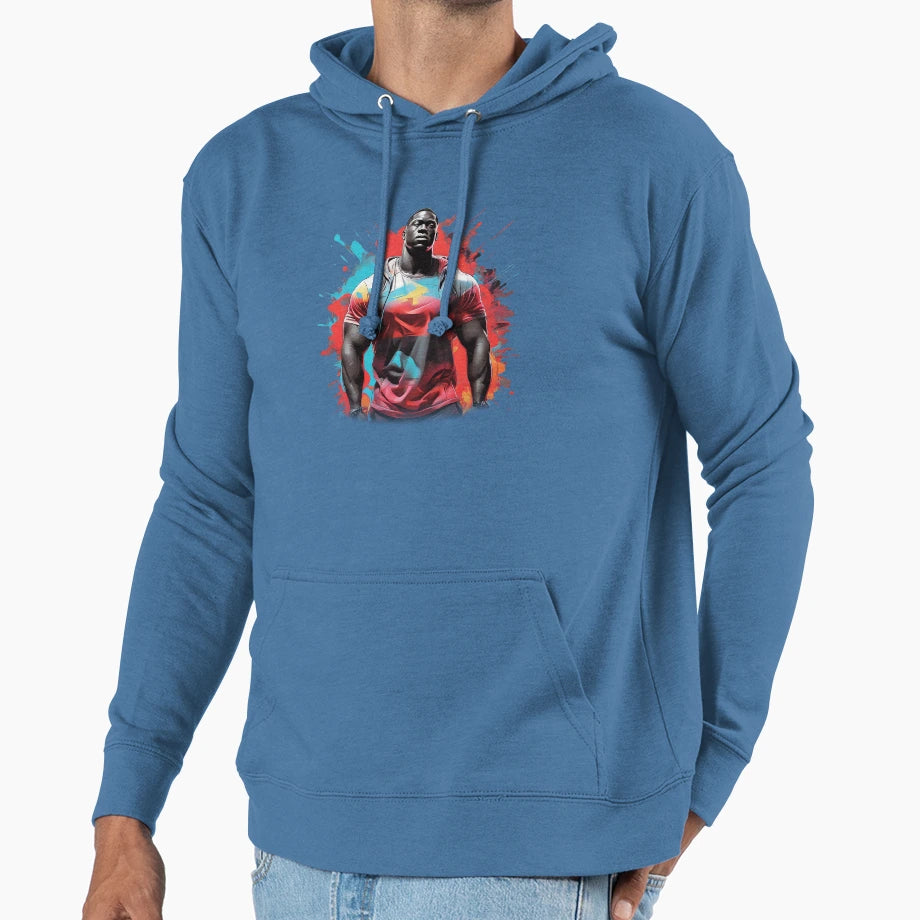 Muscle Toning Hoodie - Unique Graphic for Adults - T-Shirt, Sweatshirt, Hoodie