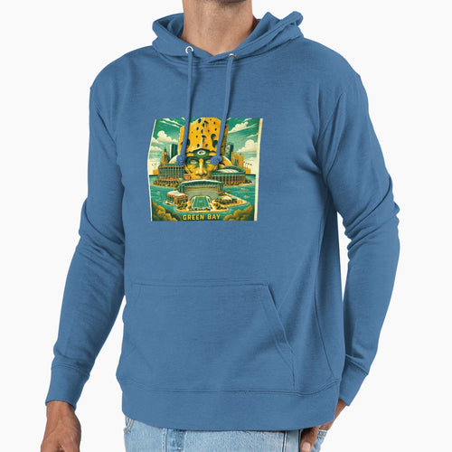 Green Bay Packers Artwork Hoodie - Streetwear Style Men Women - T-Shirt, Sweatshirt, Hoodie