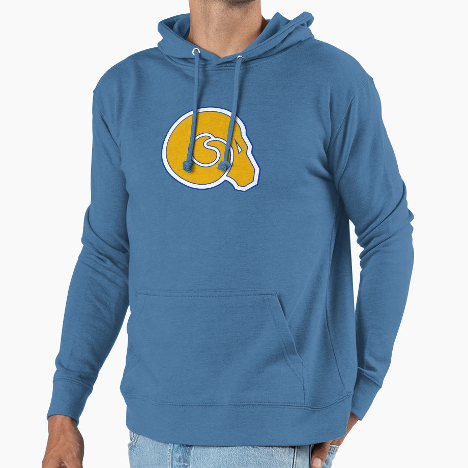 Golden Rams Gifts Hoodie - Fun Novelty Design Men Women - T-Shirt, Sweatshirt, Hoodie