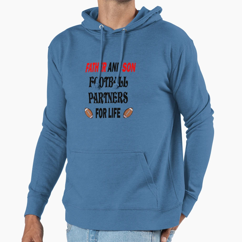 American Football Hoodie - Graphic Print for Adults - T-Shirt, Sweatshirt, Hoodie