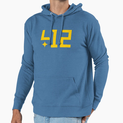 412 Pittsburgh Hoodie - Minimalist Print Men Women - T-Shirt, Sweatshirt, Hoodie