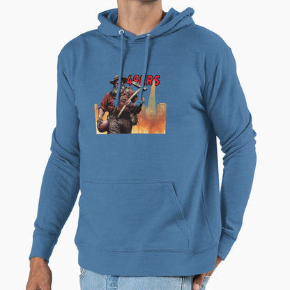 San Francisco Forty Niners Named Hoodie - Aesthetic Graphic Men Women - T-Shirt, Sweatshirt, Hoodie