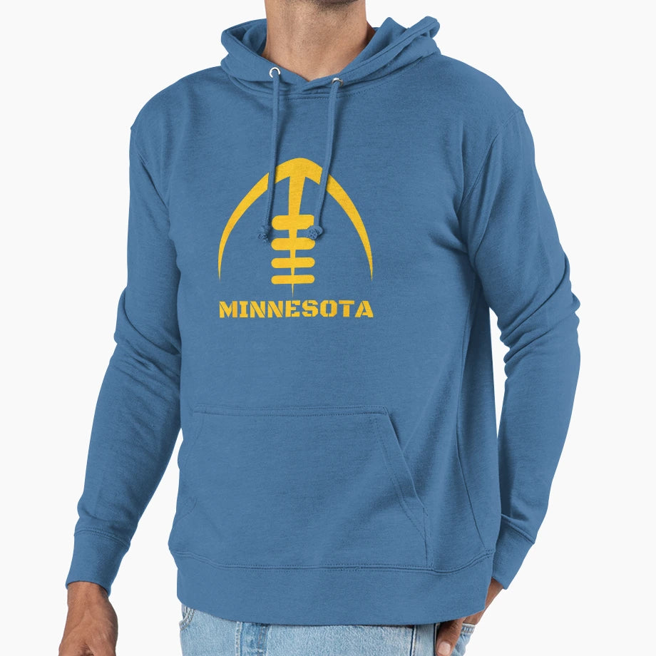 Minnesota Mn Minnesota Hoodie - Novelty Apparel for Adults - T-Shirt, Sweatshirt, Hoodie