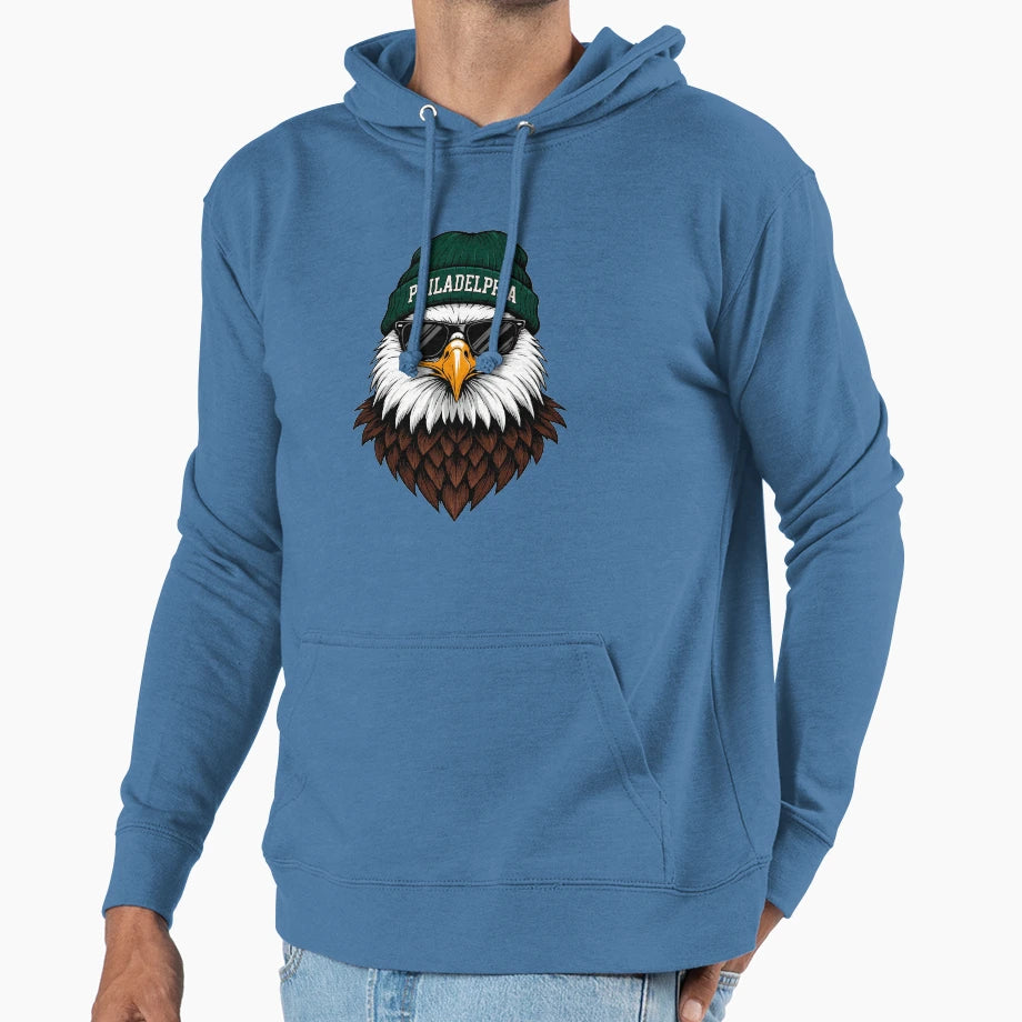 Philadelphia Eagle Fan Art Hoodie - Trendy Graphic Unisex - T-Shirt, Sweatshirt, Hoodie