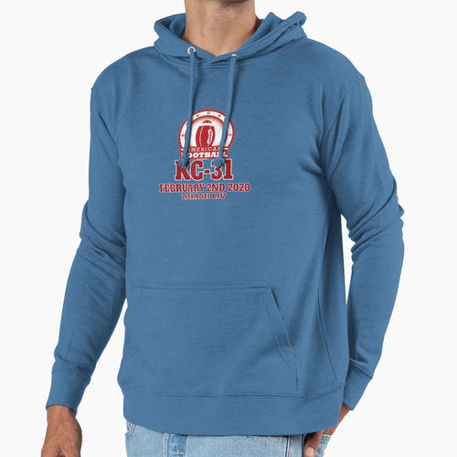 American Football Kc 31 February 2Nd 2020 Hoodie - Minimalist Print Unisex - T-Shirt, Sweatshirt, Hoodie