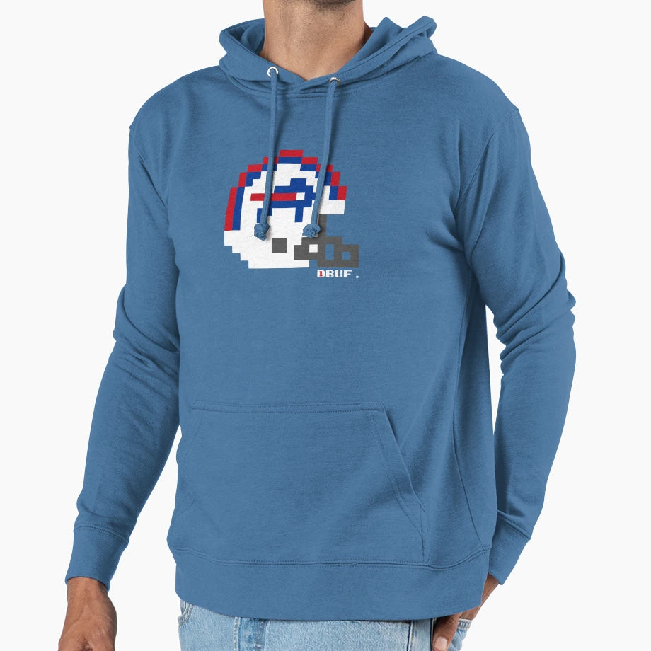 Helmet Logo Football Tim Hoodie - Novelty Apparel for Adults - T-Shirt, Sweatshirt, Hoodie