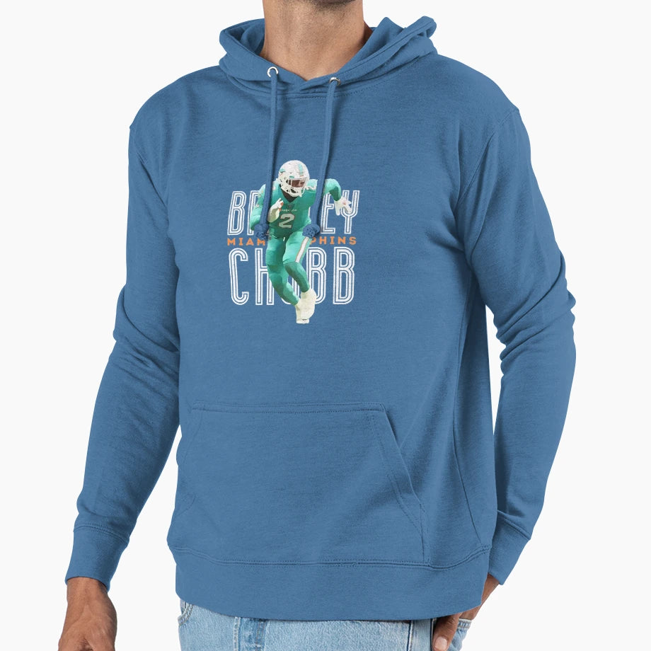 Bradley Chubb Dolphins Football T-Shirt - Graphic Print Men Women - T-Shirt, Sweatshirt, Hoodie