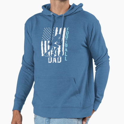 Football Dad Gifts Hoodie - Novelty Apparel Unisex - T-Shirt, Sweatshirt, Hoodie
