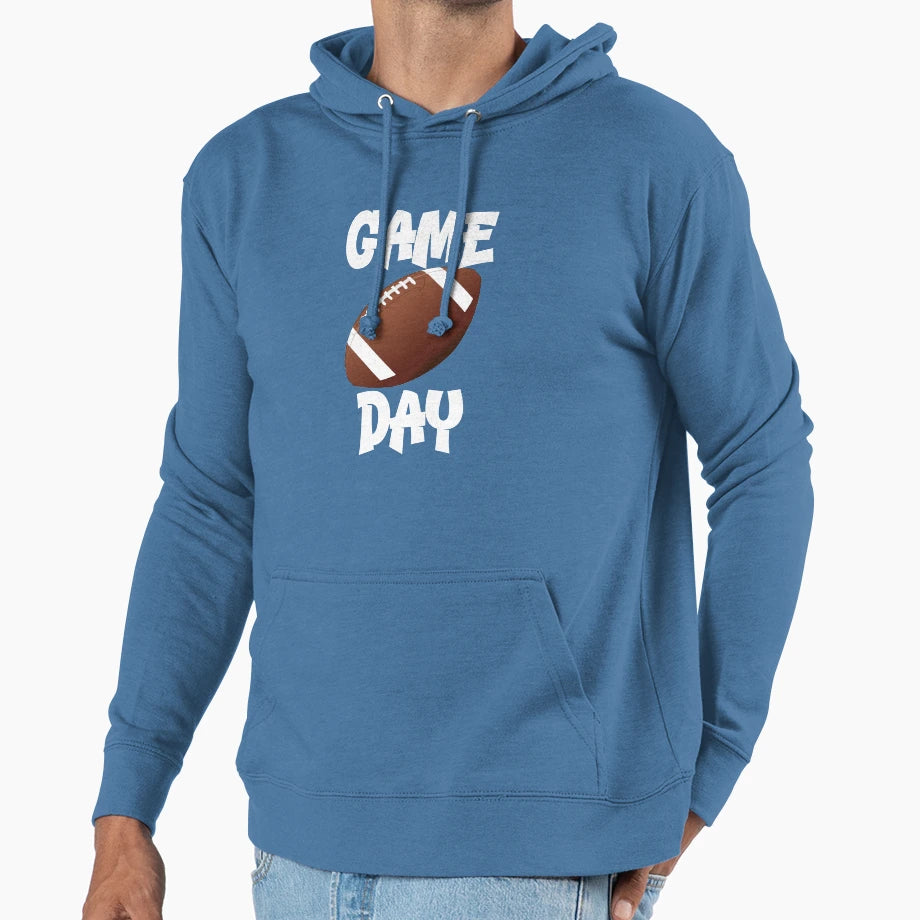 Fun Sports Game Day Football Hoodie - Fun Novelty Design Unisex - T-Shirt, Sweatshirt, Hoodie