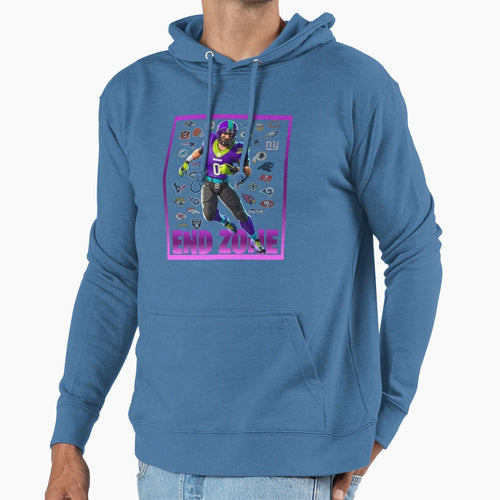End Zone Hoodie - Aesthetic Graphic Unisex - T-Shirt, Sweatshirt, Hoodie