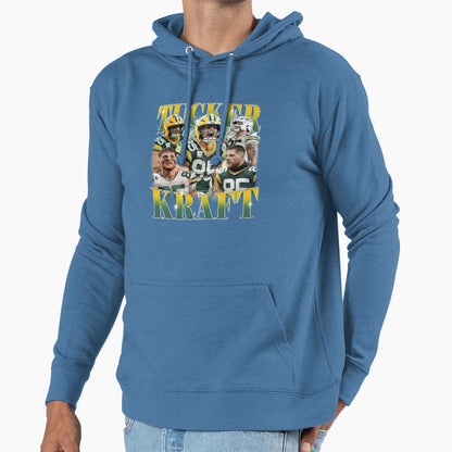 Tucker Kraft Football Hoodie - Fun Novelty Design Men Women - T-Shirt, Sweatshirt, Hoodie