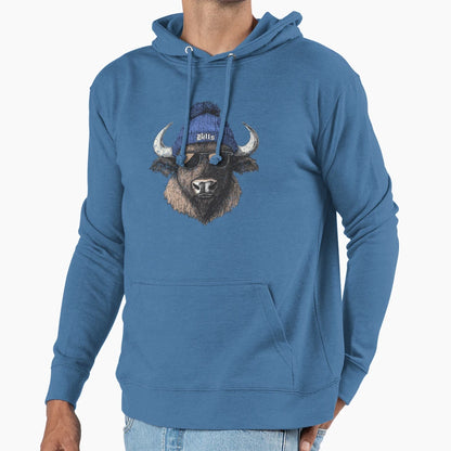 Ornate Buffalo Bills S Streetwear Hoodie - Minimalist Print for Adults - T-Shirt, Sweatshirt, Hoodie