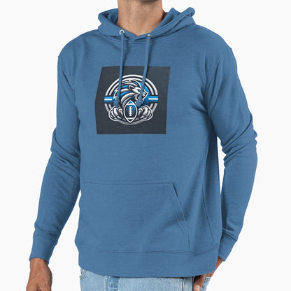 Detroit Football Hoodie - Graphic Print for Adults - T-Shirt, Sweatshirt, Hoodie