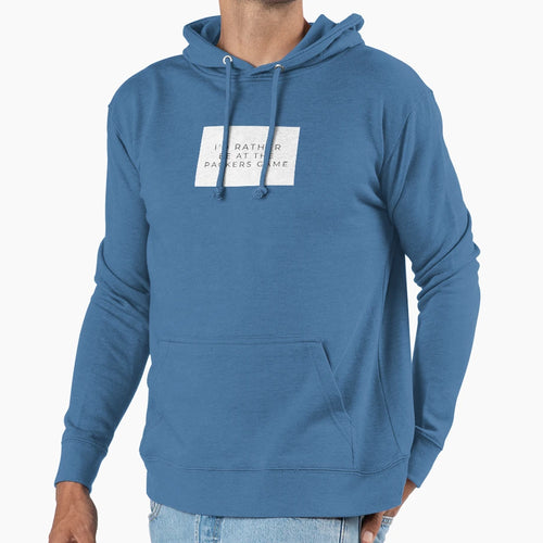 Id Rather Be Packers Game Hoodie - Graphic Print for Adults - T-Shirt, Sweatshirt, Hoodie