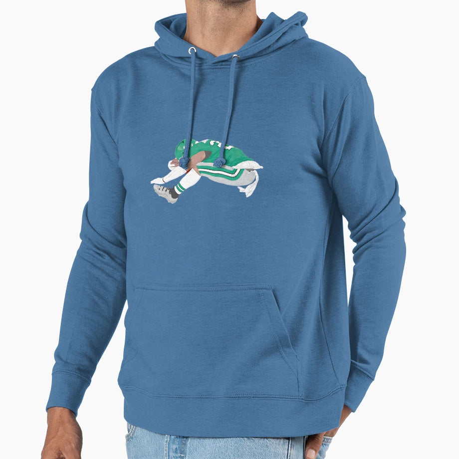 Unstoppable Football Action Hoodie - Casual Everyday Wear Men Women - T-Shirt, Sweatshirt, Hoodie