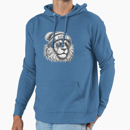 Detroit Lions Football Lion Hoodie - Casual Everyday Wear for Adults - T-Shirt, Sweatshirt, Hoodie