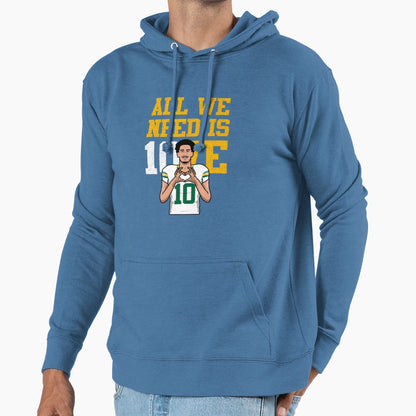 Needed Love Hoodie - Minimalist Print for Adults - T-Shirt, Sweatshirt, Hoodie