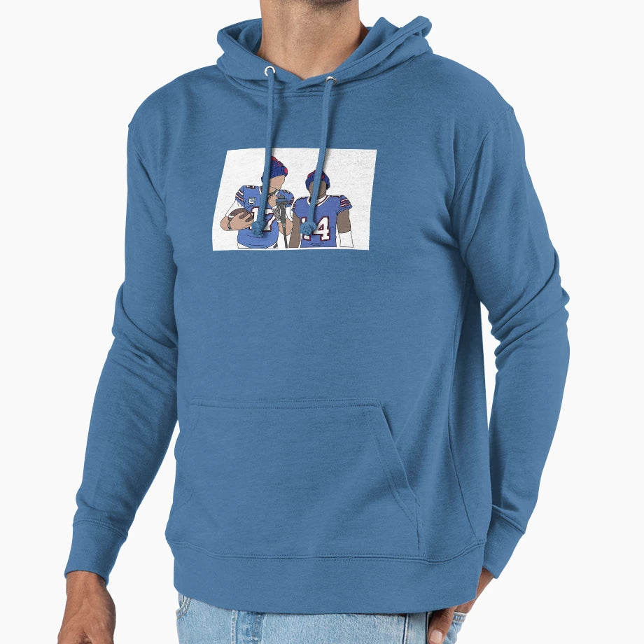 Buffalo Bills Allen Diggs Hoodie - Novelty Apparel Unisex - T-Shirt, Sweatshirt, Hoodie