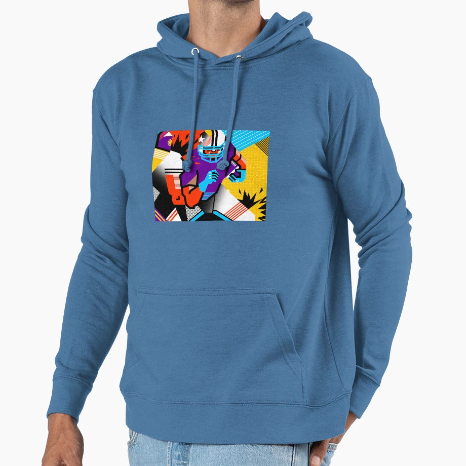 Football Hoodie - Trendy Graphic for Adults - T-Shirt, Sweatshirt, Hoodie