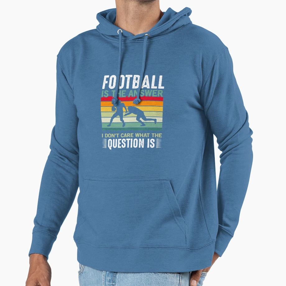 Football Lover American Football Hoodie - Casual Everyday Wear for Adults - T-Shirt, Sweatshirt, Hoodie