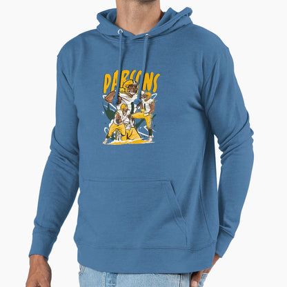 MP Green Bay Cartoon Hoodie - Graphic Print Unisex - T-Shirt, Sweatshirt, Hoodie
