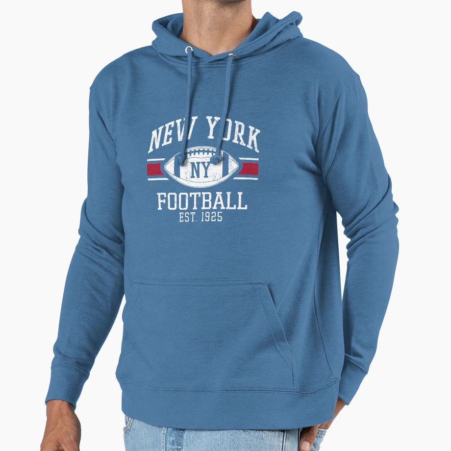 New York Football Team Ny Giants Hoodie - Fun Novelty Design for Adults - T-Shirt, Sweatshirt, Hoodie