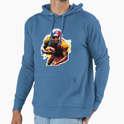 Football Players Hoodie - Aesthetic Graphic Men Women - T-Shirt, Sweatshirt, Hoodie