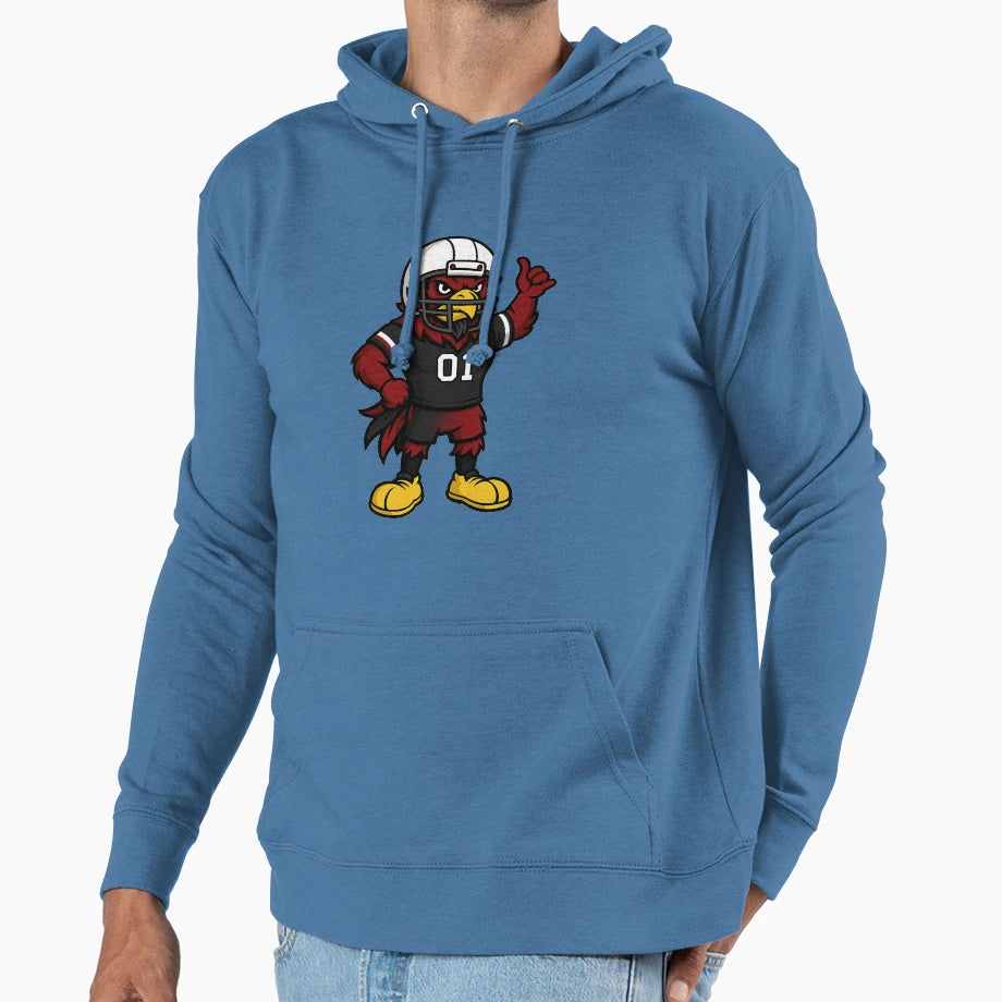 Gamecock Warrior Hoodie - Novelty Apparel Unisex - T-Shirt, Sweatshirt, Hoodie