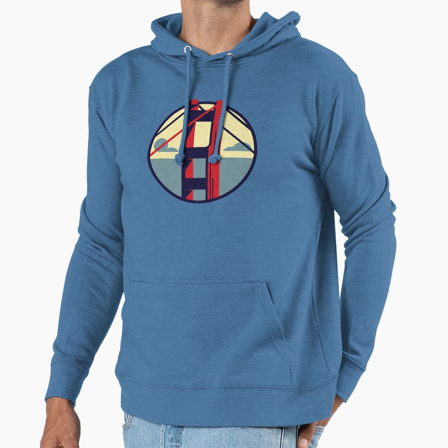 Sanfran Hoodie - Trendy Graphic for Adults - T-Shirt, Sweatshirt, Hoodie