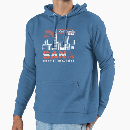 San Francisco California Sf Bay Area Hoodie - Minimalist Print Men Women - T-Shirt, Sweatshirt, Hoodie