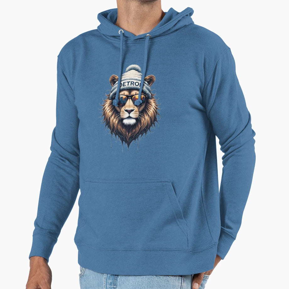 Detroit Hoodie - Trendy Graphic Unisex - T-Shirt, Sweatshirt, Hoodie