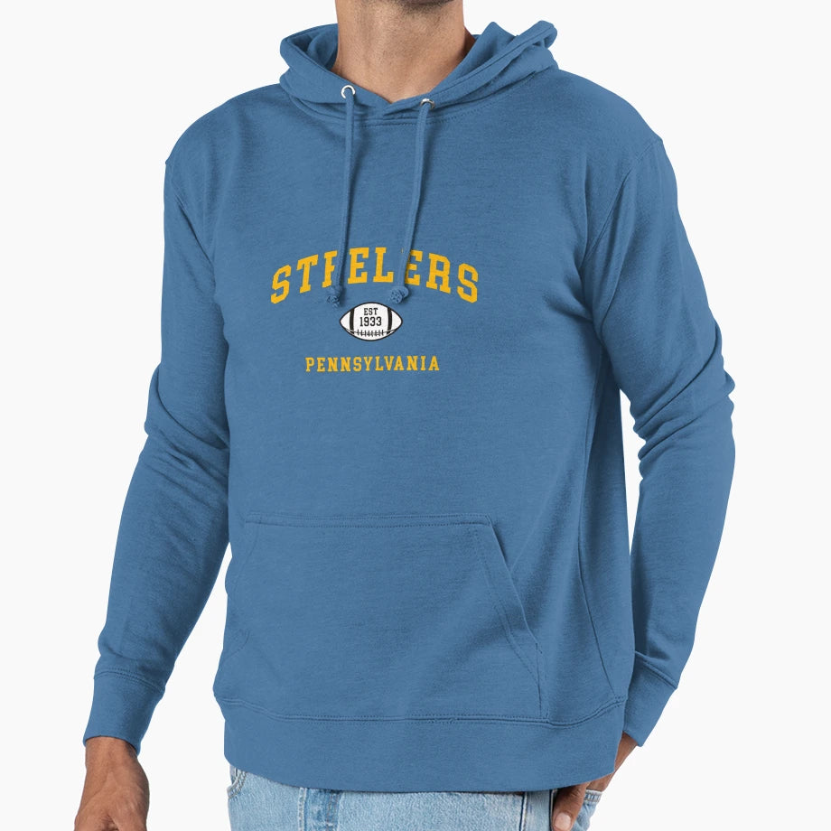 Pittsburgh Hoodie - Custom Art Print Men Women - T-Shirt, Sweatshirt, Hoodie