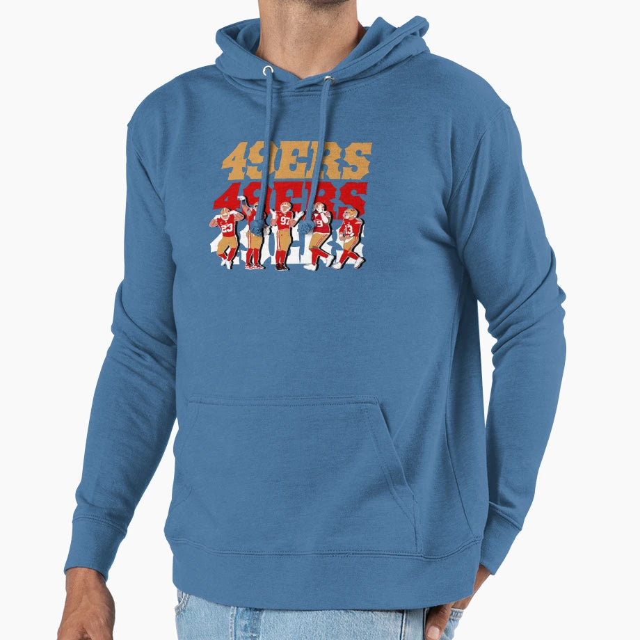 49Ers American Football Hoodie - Graphic Print Men Women - T-Shirt, Sweatshirt, Hoodie