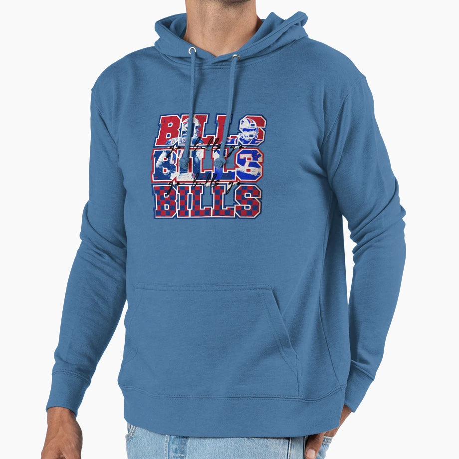 Lets Go Bills Buffalo Bills Hoodie - Novelty Apparel Unisex - T-Shirt, Sweatshirt, Hoodie