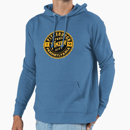 Pittsburgh Pennsylvania Steel City 412 Hoodie - Fun Novelty Design Unisex - T-Shirt, Sweatshirt, Hoodie