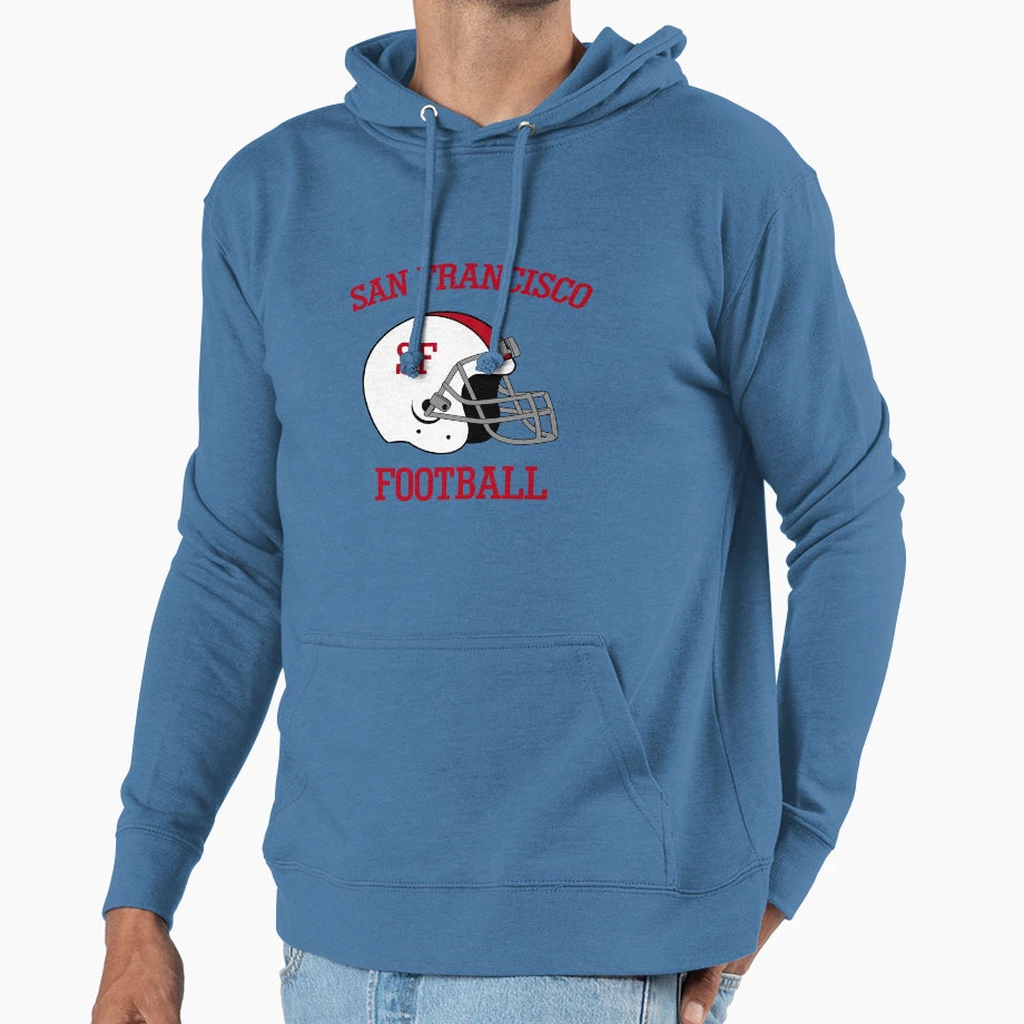 San Francisco Football And T-Shirt - Casual Everyday Wear Men Women - T-Shirt, Sweatshirt, Hoodie