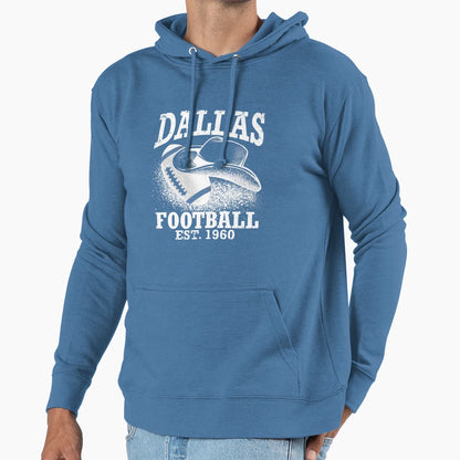 Dallas Football Hoodie - Unique Graphic Unisex - T-Shirt, Sweatshirt, Hoodie