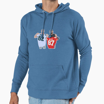 Kelce Brothers Hoodie - Aesthetic Graphic Unisex - T-Shirt, Sweatshirt, Hoodie