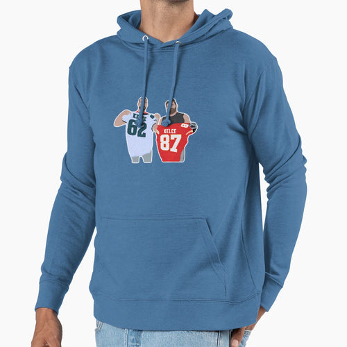 Kelce Brothers Hoodie - Aesthetic Graphic Unisex - T-Shirt, Sweatshirt, Hoodie