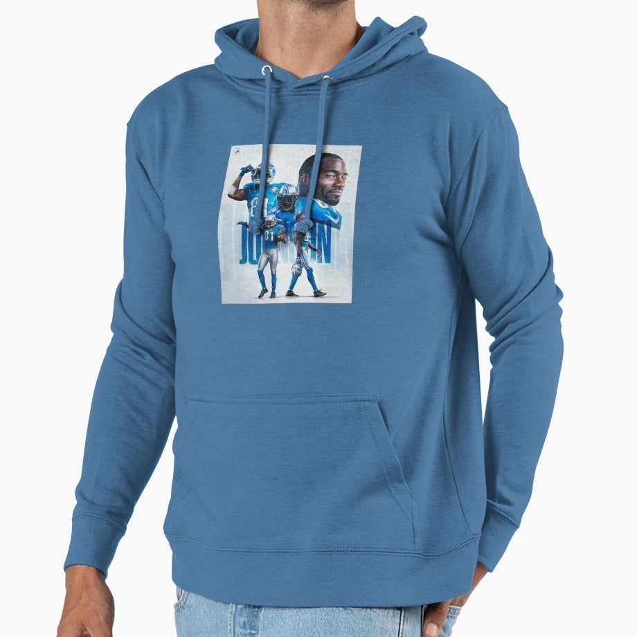 Calvin Johnson Hoodie - Aesthetic Graphic Unisex - T-Shirt, Sweatshirt, Hoodie