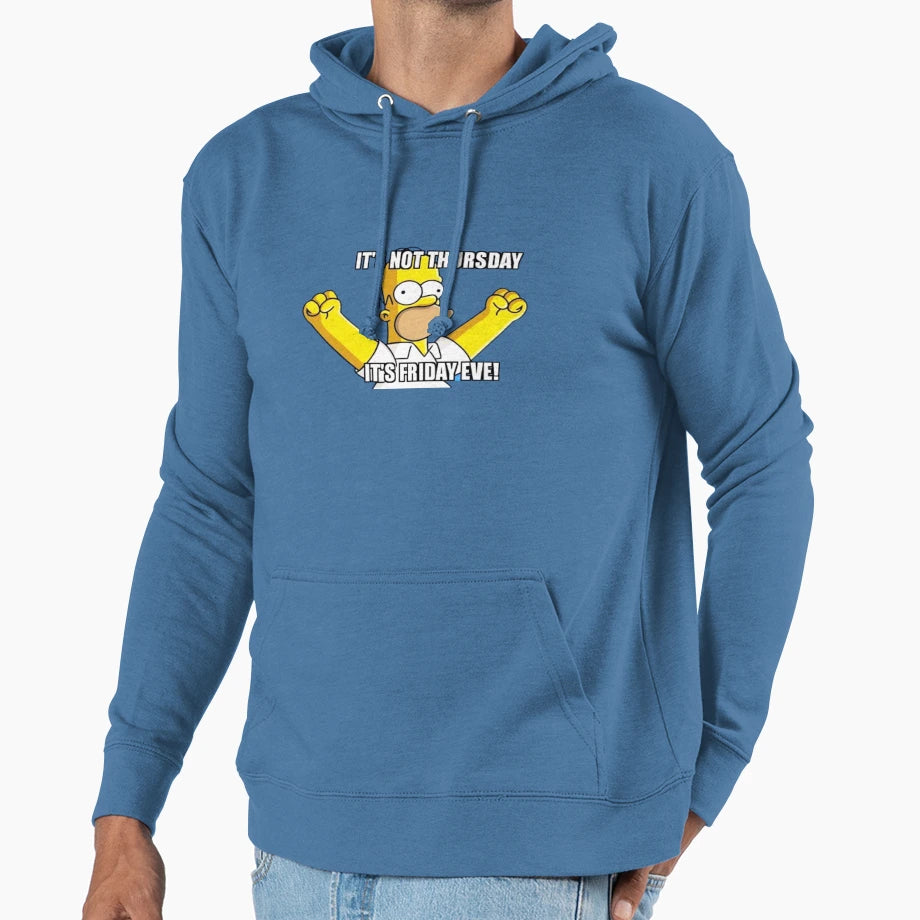 Its Not Thursday Its Friday Eve Hoodie - Novelty Apparel Men Women - T-Shirt, Sweatshirt, Hoodie