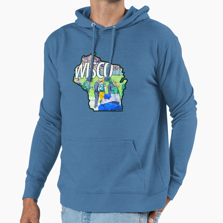 Wisco Hoodie - Novelty Apparel Men Women - T-Shirt, Sweatshirt, Hoodie