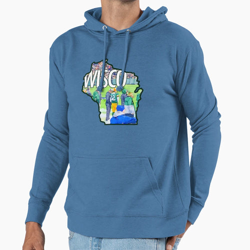 Wisco Hoodie - Novelty Apparel Men Women - T-Shirt, Sweatshirt, Hoodie